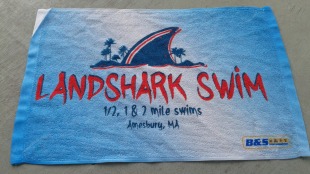 Landshark towel